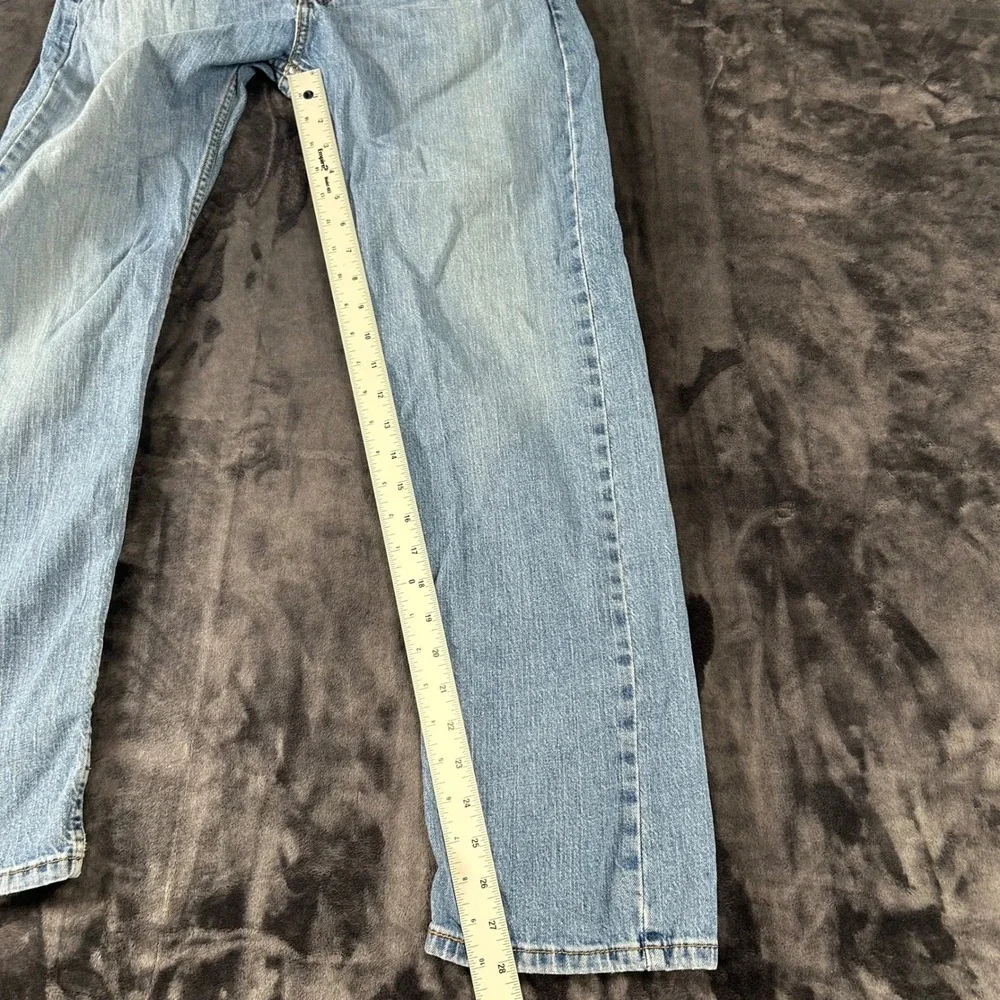 Levi's 505 Regular Fit Jeans Mens W31 L30 Blue Light Wash Straight Leg